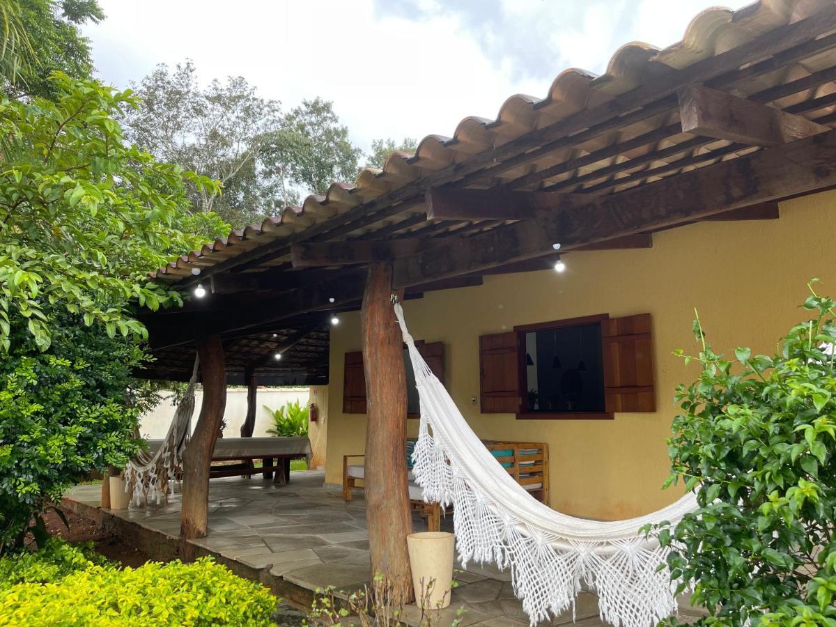 Chacara Sombra Da Mata01 Villa Pirenópolis Buitenkant foto