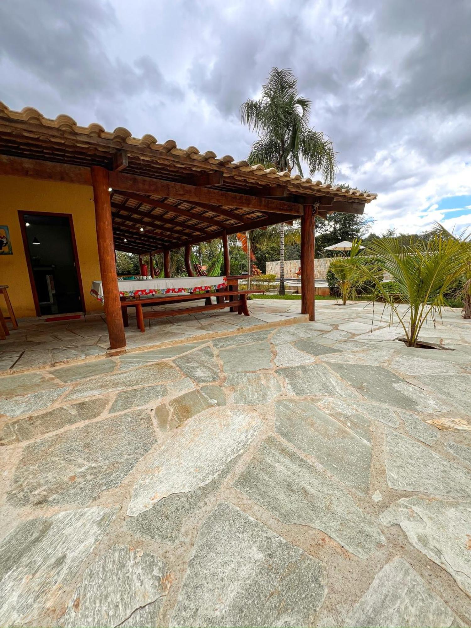 Chacara Sombra Da Mata01 Villa Pirenópolis Buitenkant foto