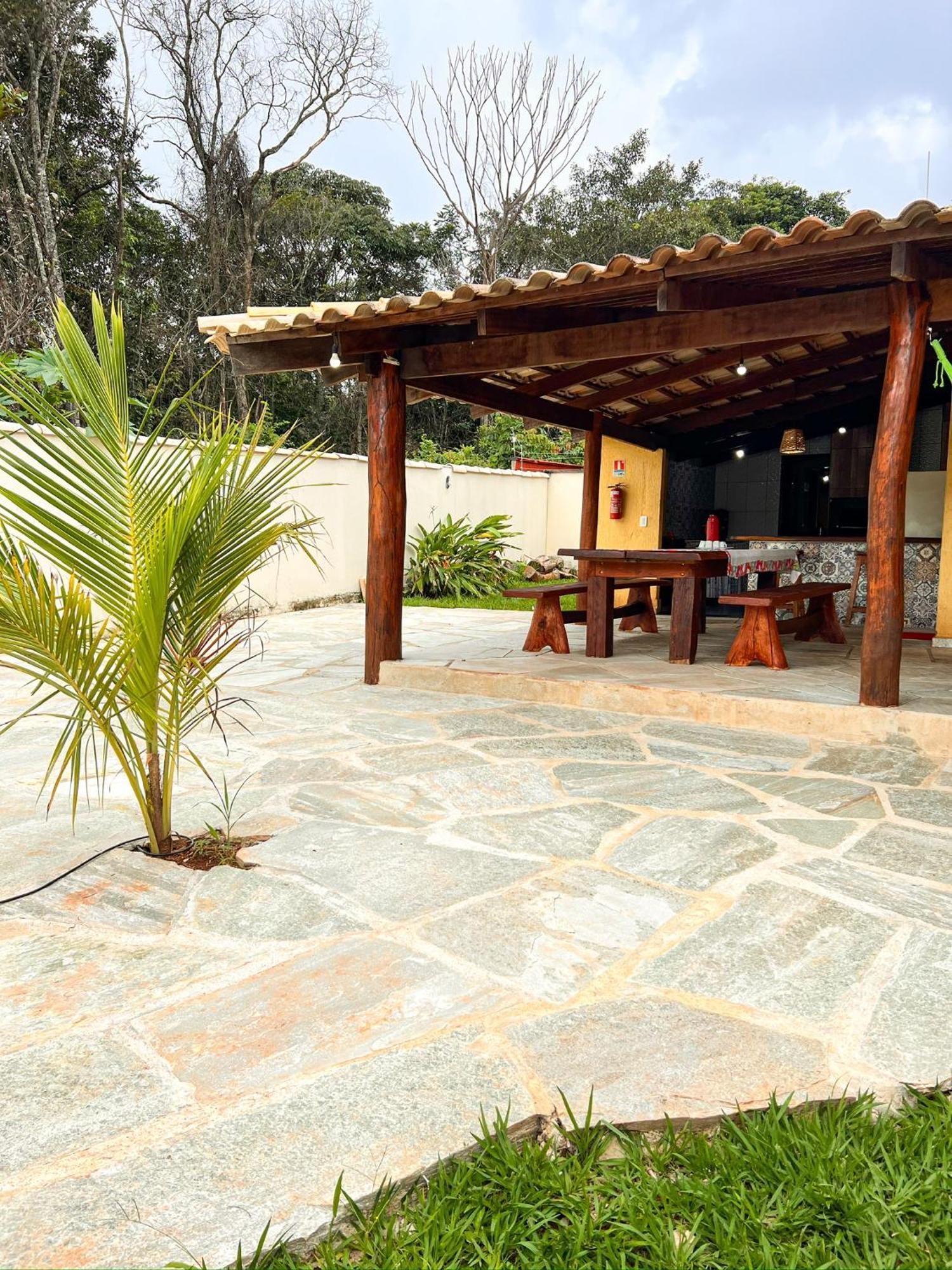 Chacara Sombra Da Mata01 Villa Pirenópolis Buitenkant foto